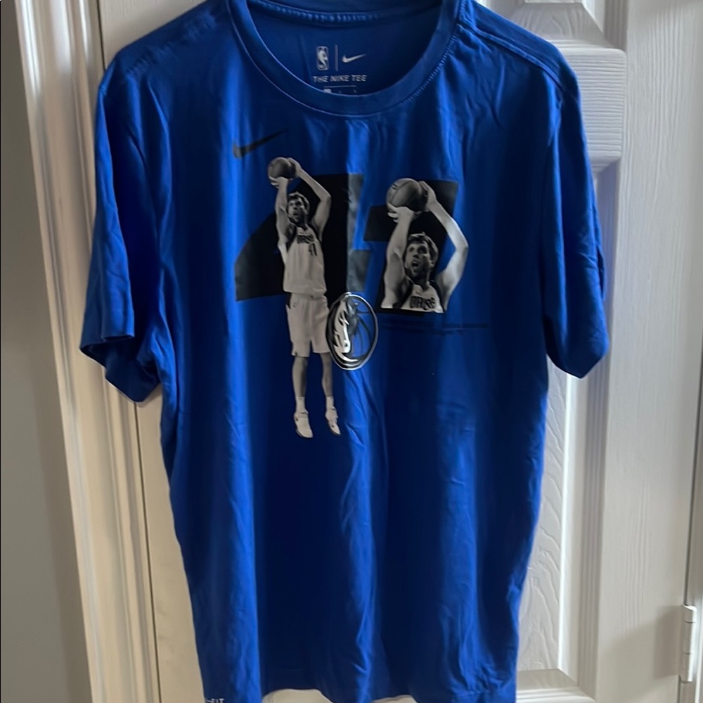 Nike Blue Short Sleeve Graphic Tee